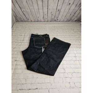 NEW Mossimo Womens Plus 18 Boot Cut Denim Blue Jeans Low Rise Stretch Dark‎ Wash